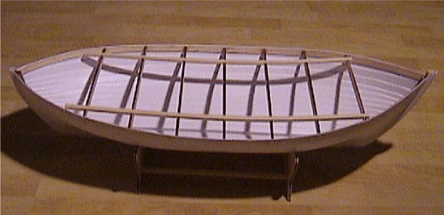 Dekksbjelker er montert