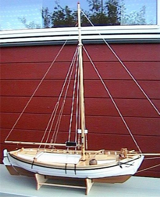 Ferdig, nå mangler bare seilføring