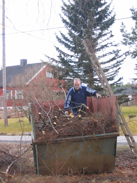 Begynner å bli full